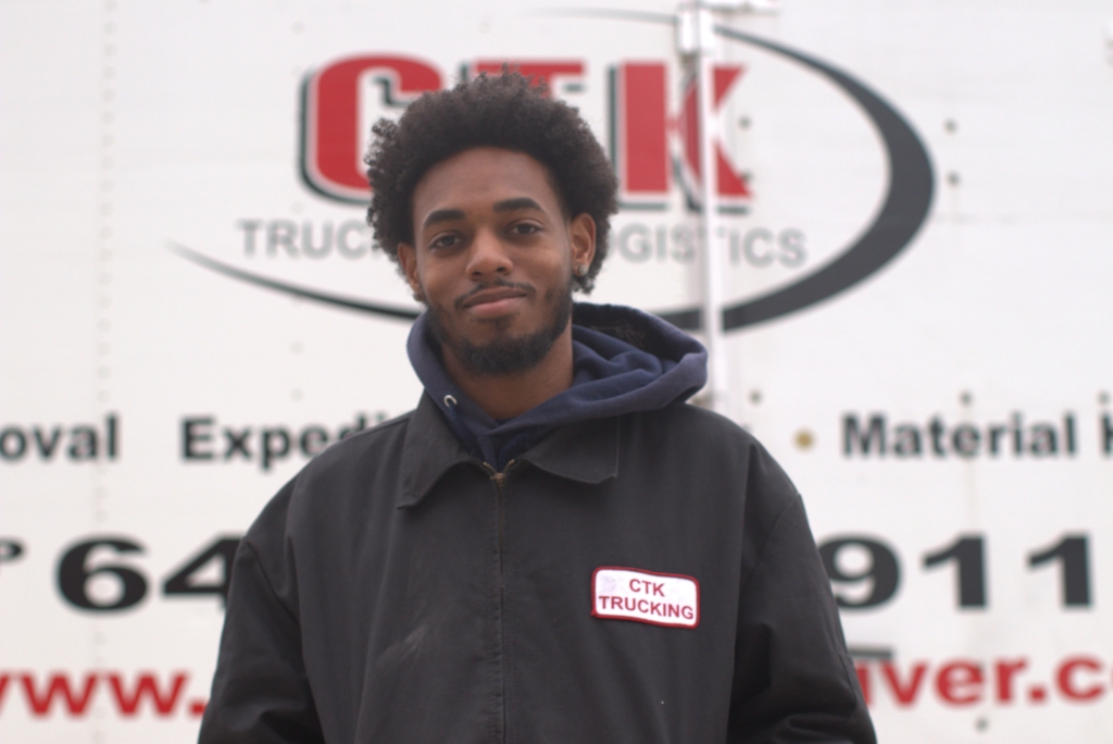 Smiling CTK Trucking & Logistics team member